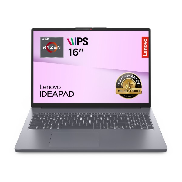 Фото - Ноутбук Lenovo IdeaPad Slim 3 16ARP10 (83K80091RA) Luna Grey